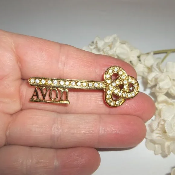 Pre-owned, AVON Skeleton Key Brooch, Celtic Knot Brooch, Avon Pin, Brooch, 7765 - Picture 5 of 5